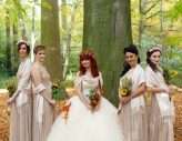 Autumnal Wedding Woodland Fairy Bride (28)
