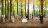 Autumnal Wedding Woodland Fairy Bride (29)
