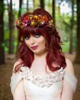 Autumnal Wedding Woodland Fairy Bride (30)