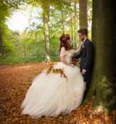 Autumnal Wedding Woodland Fairy Bride (32)