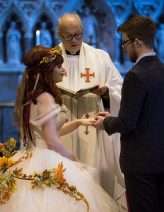 Autumnal Wedding Woodland Fairy Bride (3a)