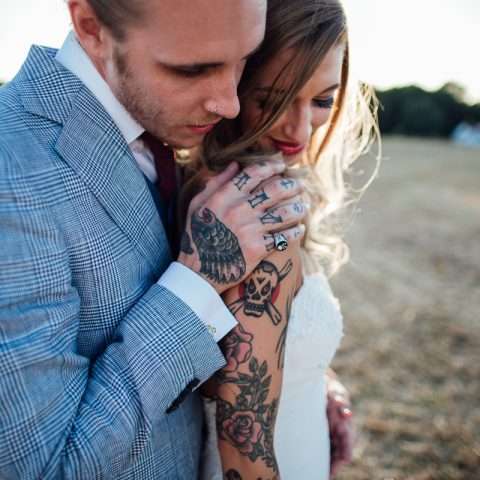 Bohemian ‘Summer of Love’ Wedding at Home (56)