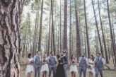 Budget-Friendly Forest Wedding with their Reception at Home (11)
