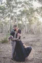 Budget-Friendly Forest Wedding with their Reception at Home (16)