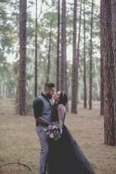 Budget-Friendly Forest Wedding with their Reception at Home (18)