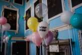 Marie Antoinette Meets Tim Burton Wedding with Lots & Lots of Balloons! (3)