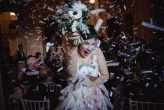 Marie Antoinette Meets Tim Burton Wedding with Lots & Lots of Balloons! (35)