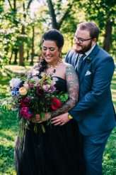 Moto Museum Wedding with the Bride in Black (10)