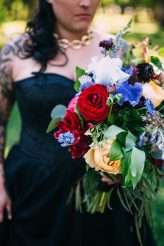 Moto Museum Wedding with the Bride in Black (12)