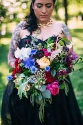 Moto Museum Wedding with the Bride in Black (13)