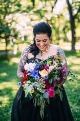 Moto Museum Wedding with the Bride in Black (14)