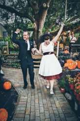 Skulls, Creepy Dolls & A Kick-Ass Halloween Wedding Party! (34)