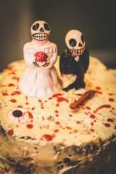Skulls, Creepy Dolls & A Kick-Ass Halloween Wedding Party! (45)