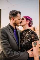 Subtly Halloween Inspired Rooftop Shoot (13)