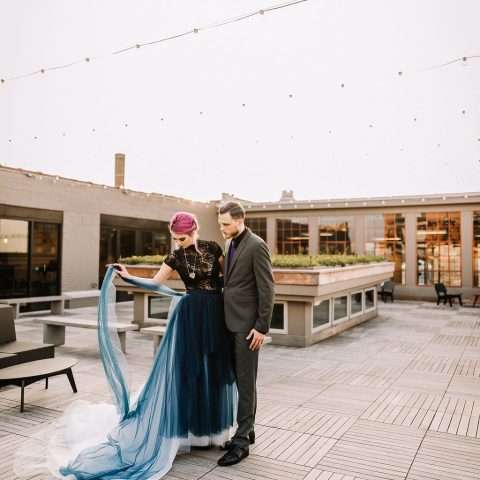Subtly Halloween Inspired Rooftop Shoot (4)