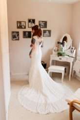 Super Pretty Rustic Wedding for a Heavily Tattooed Couple# (1)