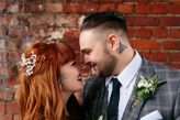 Super Pretty Rustic Wedding for a Heavily Tattooed Couple# (14)