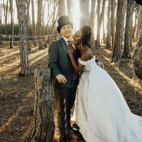 Down the Rabbit Hole Alice in Wonderland Woodland Wedding (44)