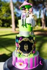 Down the Rabbit Hole Alice in Wonderland Woodland Wedding (53)