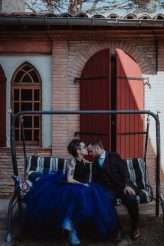 Geeky Five-Year Anniversary Vow Renewal in a French Convent (40)