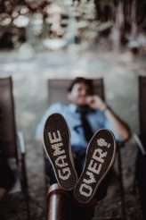 Geeky Five-Year Anniversary Vow Renewal in a French Convent (43)