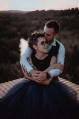 Geeky Five-Year Anniversary Vow Renewal in a French Convent (76)