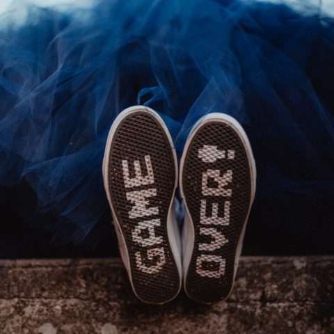 Geeky Five-Year Anniversary Vow Renewal in a French Convent (80)