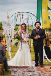 Mini-Glastonbury Bohemian Festival Wedding (36)