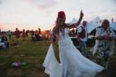 Mini-Glastonbury Bohemian Festival Wedding (70)