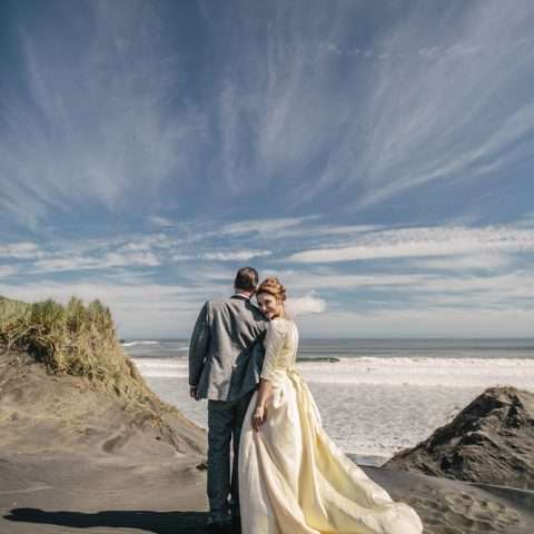 Vintage & Thrifty 1960s Wedding in New Zealand (40)