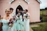 Wes Anderson Inspired Wedding in a Pink Tin Chapel (20)