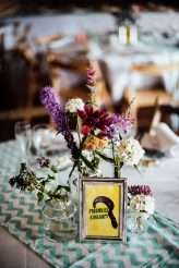 Wes Anderson Inspired Wedding in a Pink Tin Chapel (45)