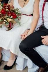 A 1950s Rock n Roll Christmassy Wedding (17)