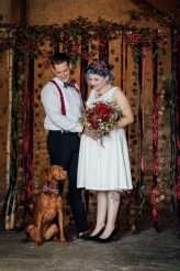 A 1950s Rock n Roll Christmassy Wedding (18)