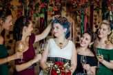 A 1950s Rock n Roll Christmassy Wedding (21)