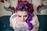 Body Positive Bridal Shoot with Sparkles, Glitter & Irregular Choice (12)
