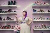 Body Positive Bridal Shoot with Sparkles, Glitter & Irregular Choice (5)