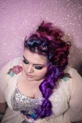 Body Positive Bridal Shoot with Sparkles, Glitter & Irregular Choice (9)