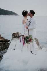 Bohemian, Magical and Fairy-esque Wedding on Lokrum Island (116)