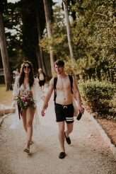 Bohemian, Magical and Fairy-esque Wedding on Lokrum Island (88)