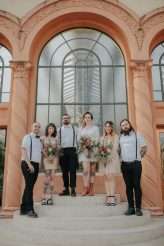 Eclectic & Relaxed Vegan Pub Party Wedding (24)