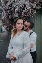 Eclectic & Relaxed Vegan Pub Party Wedding (40)