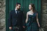 Eco & Ethical Quaker Wedding with the Bride in a Tartan Wedding Dress! (16)