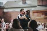 Eco & Ethical Quaker Wedding with the Bride in a Tartan Wedding Dress! (26)