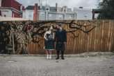 Eco & Ethical Quaker Wedding with the Bride in a Tartan Wedding Dress! (29)