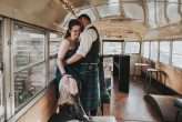 Eco & Ethical Quaker Wedding with the Bride in a Tartan Wedding Dress! (37)