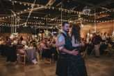 Eco & Ethical Quaker Wedding with the Bride in a Tartan Wedding Dress! (57)