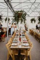 Industrial and Botanical Green House Wedding (21)