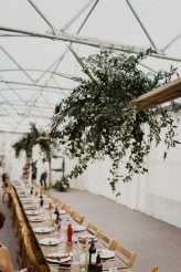 Industrial and Botanical Green House Wedding (22)