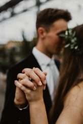 Industrial and Botanical Green House Wedding (47)